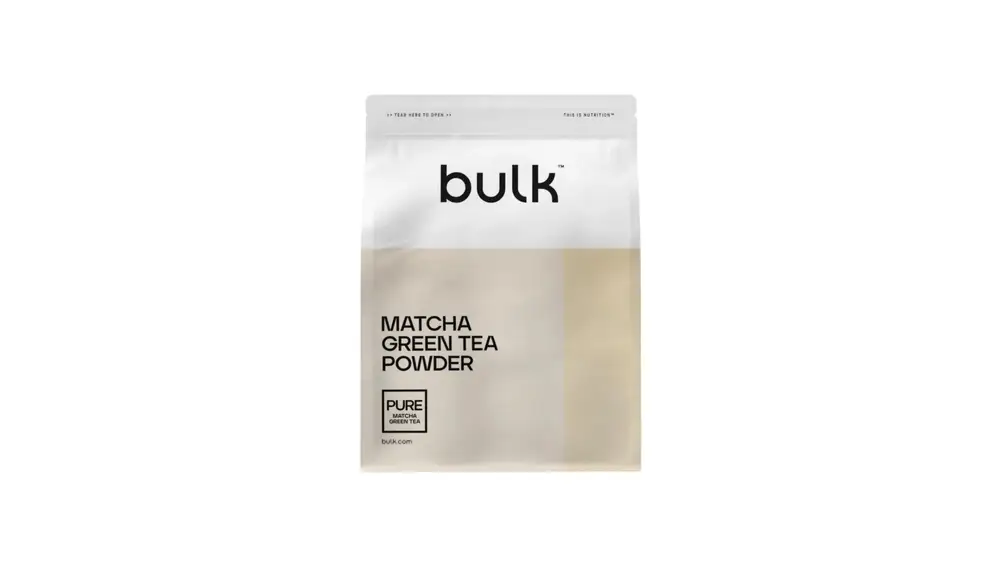 Té verde matcha en polvo.