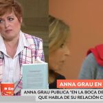 Anna Grau denuncia en 'Espejo Público' insultos por su relación con Sánchez Dragó: 