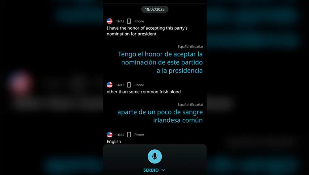 Traduciendo del inglés americano