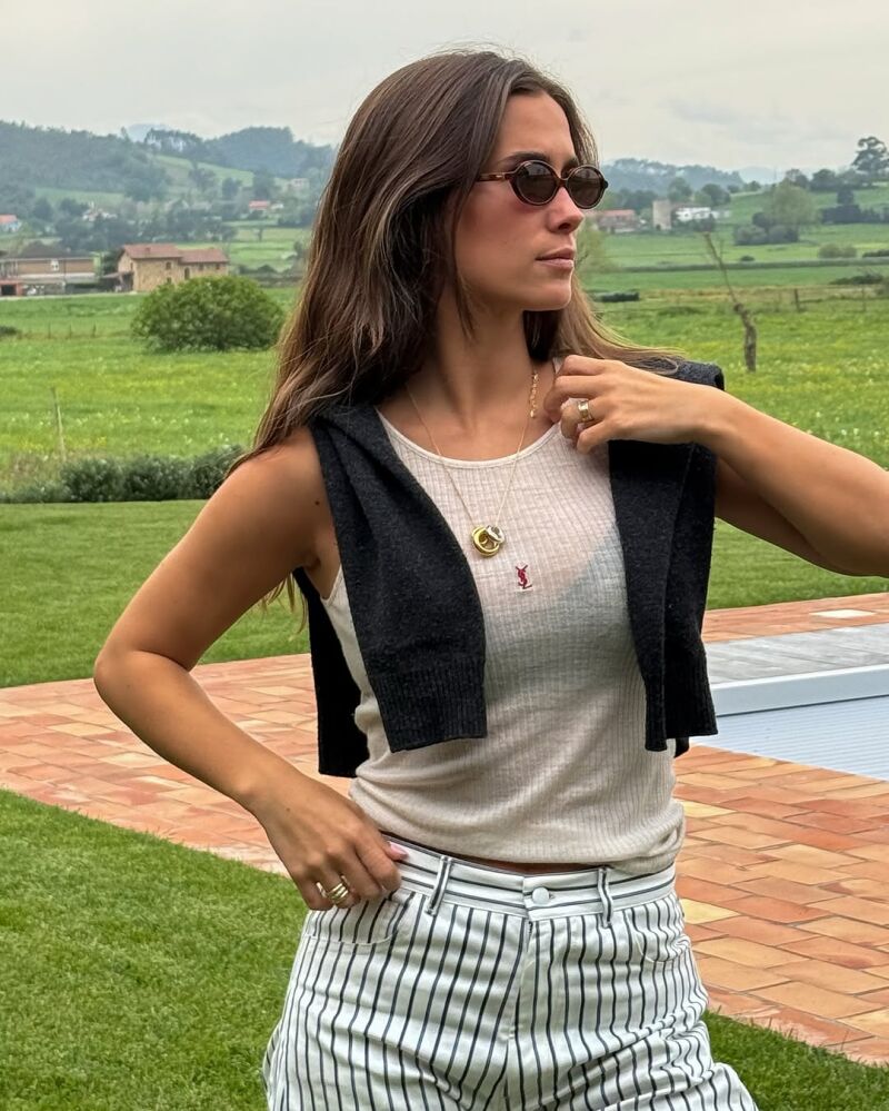 Un look de María Pombo en Semana Santa.