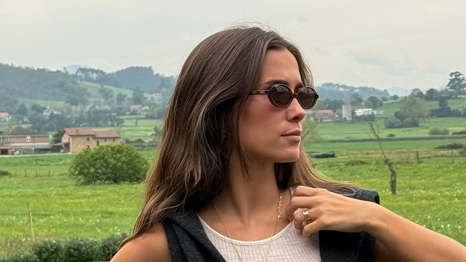 Un look de María Pombo en Semana Santa.