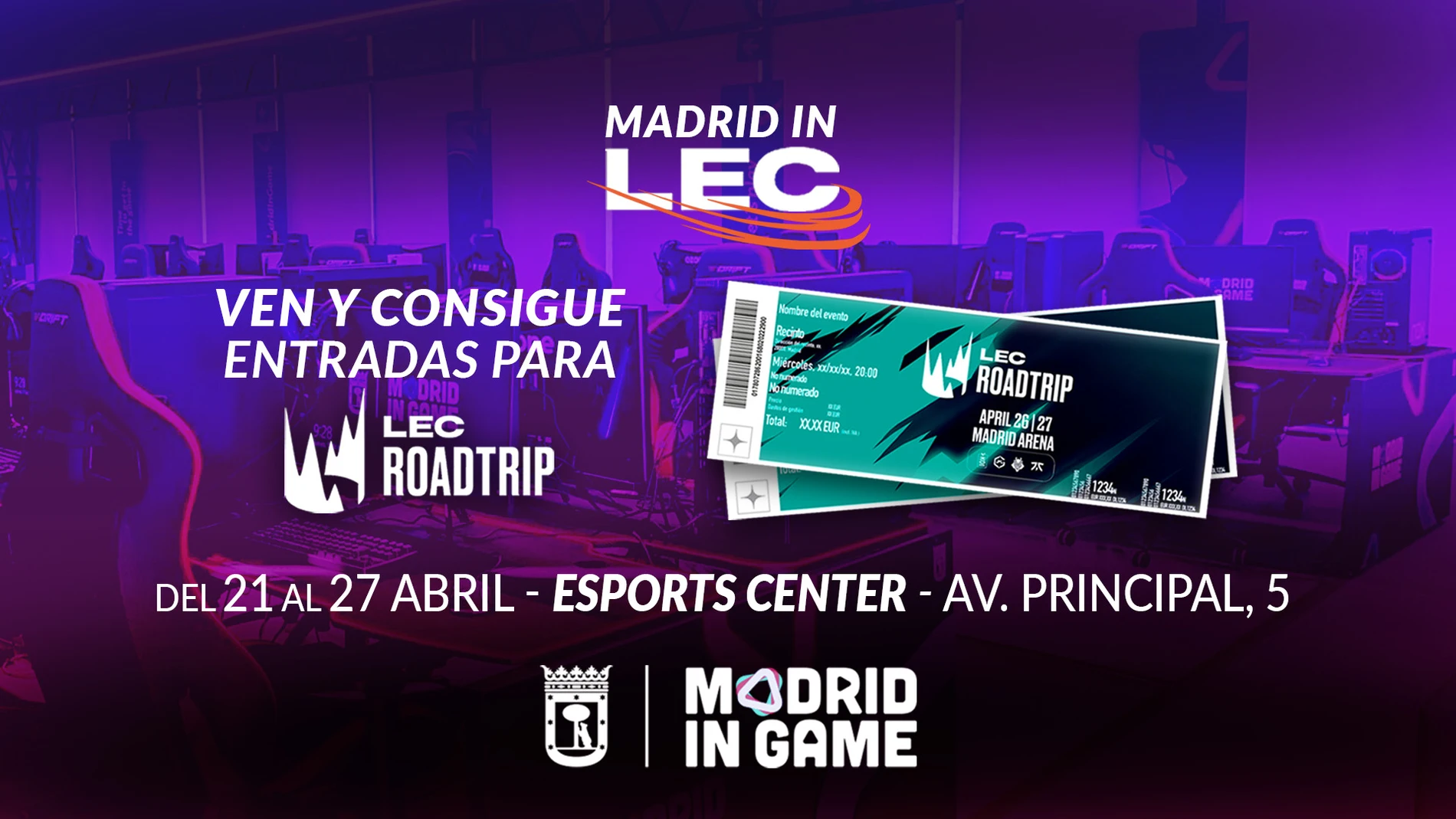 Tras más de una década, la League of Legends EMEA Championship (LEC) sale de Berlín para viajar hasta Madrid