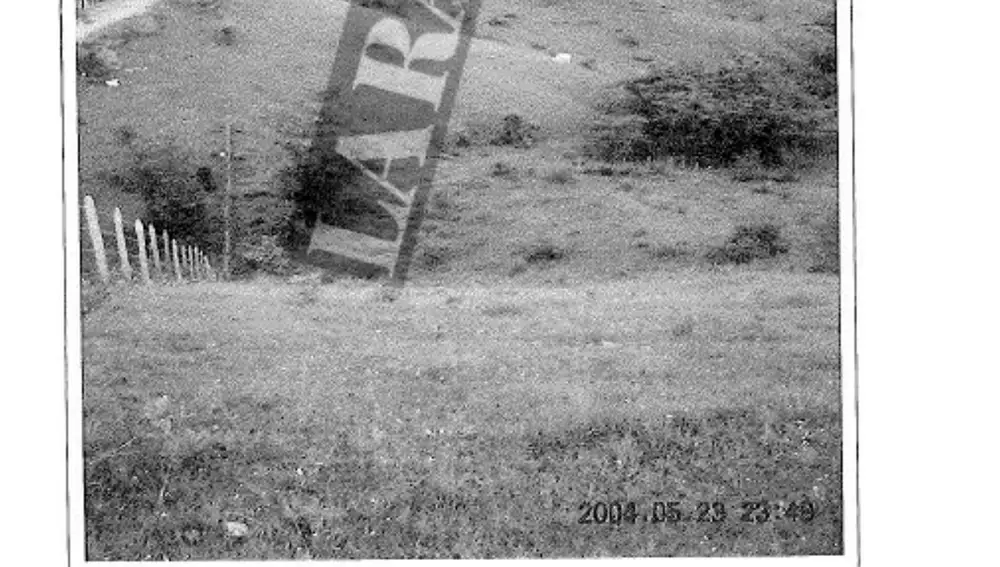Foto del terreno de Colombia que entregó Ábalos