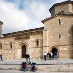 La iglesia de San Martín de la localidad palentina de Frómista