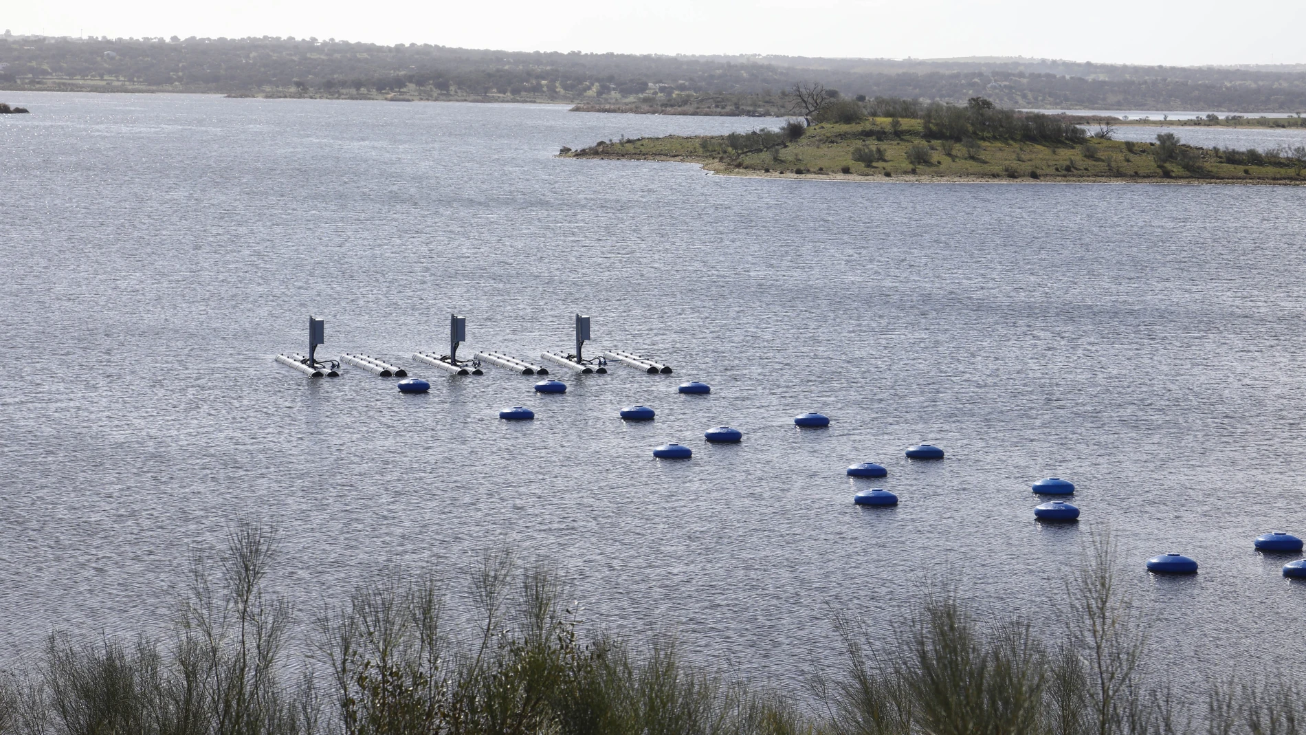Pantano de la Colada, en Córdoba