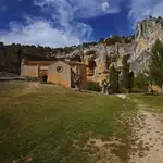 Ermita de San Bartolomé en el Parque Natural del Cañón del Río Lobos
