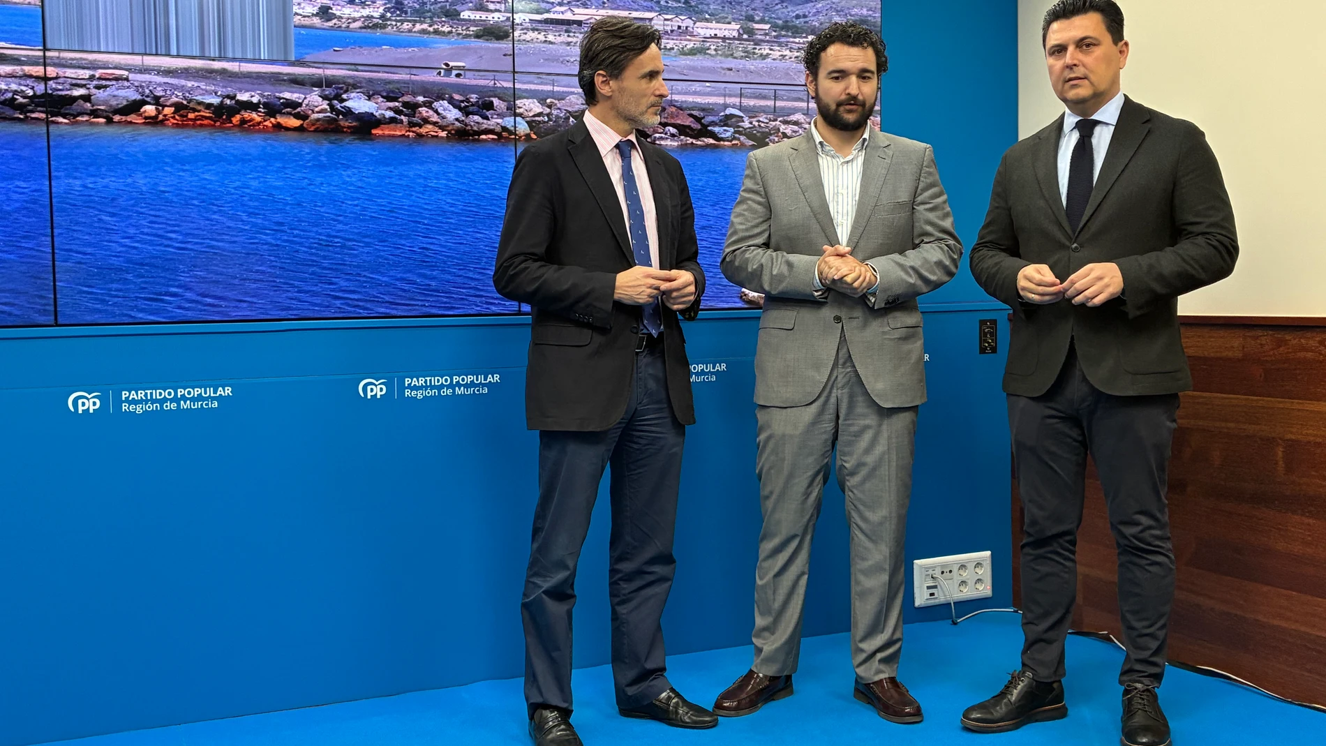 Jorge García Montoro, Joaquín Zapata y José Miguel Luengo