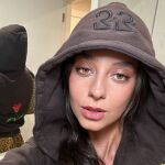 Victoria Federica con sudadera de marca española.
