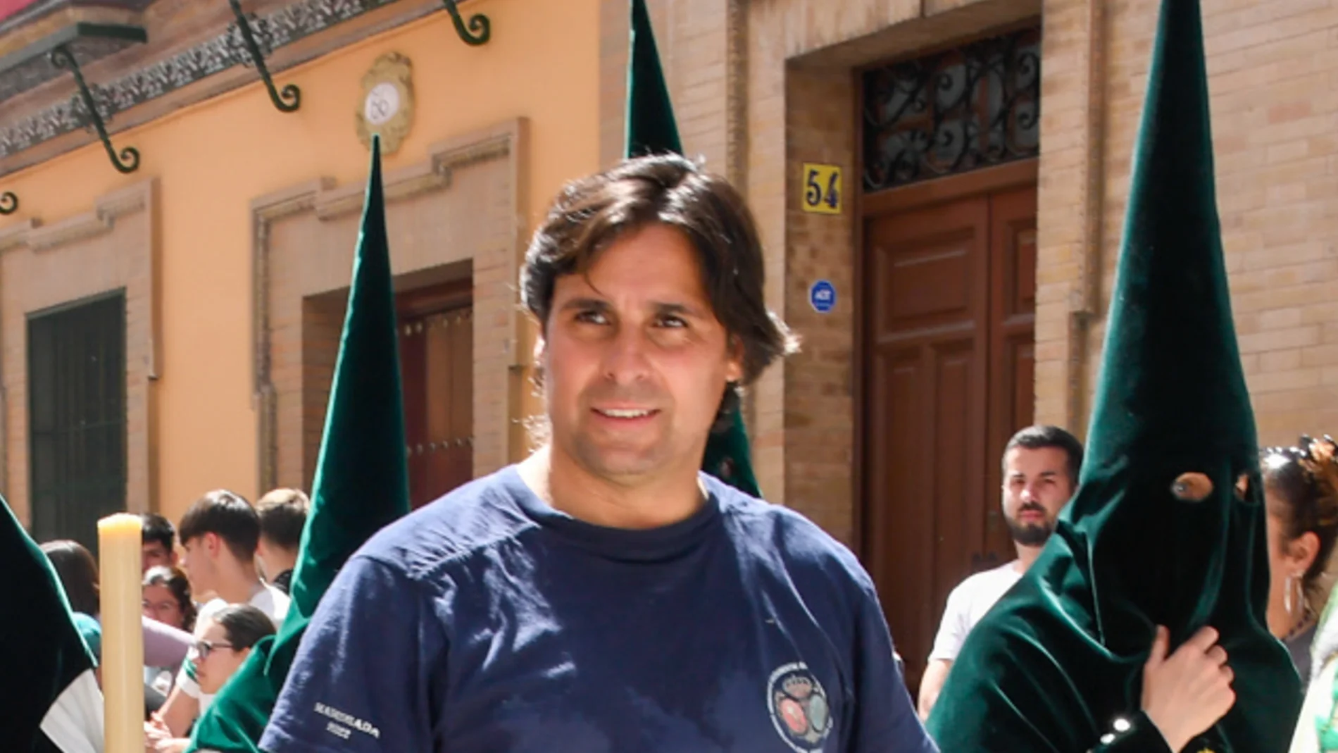 Fran Rivera en la Semana Santa de Sevilla de 2022