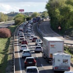 Retenciones en la A-62 en Valladolid 
