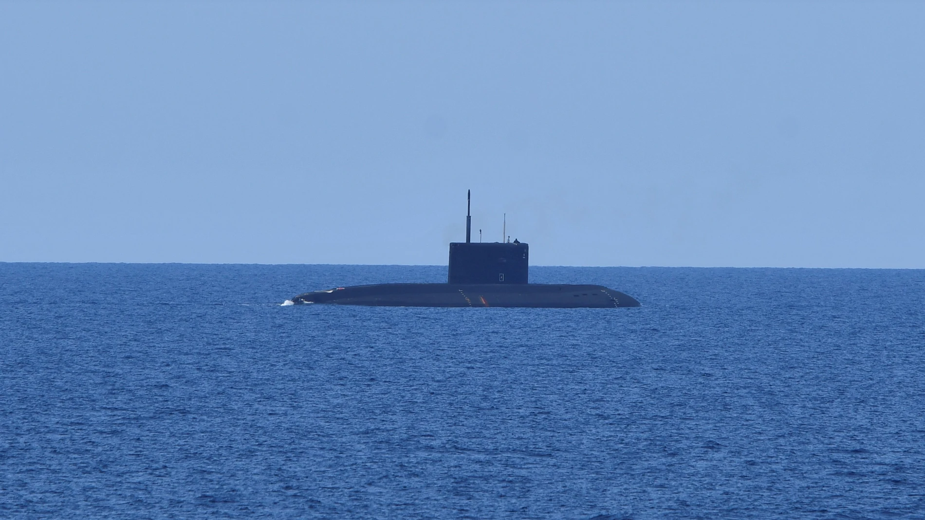 Submarino ruso hallado en el Mediterráneo.