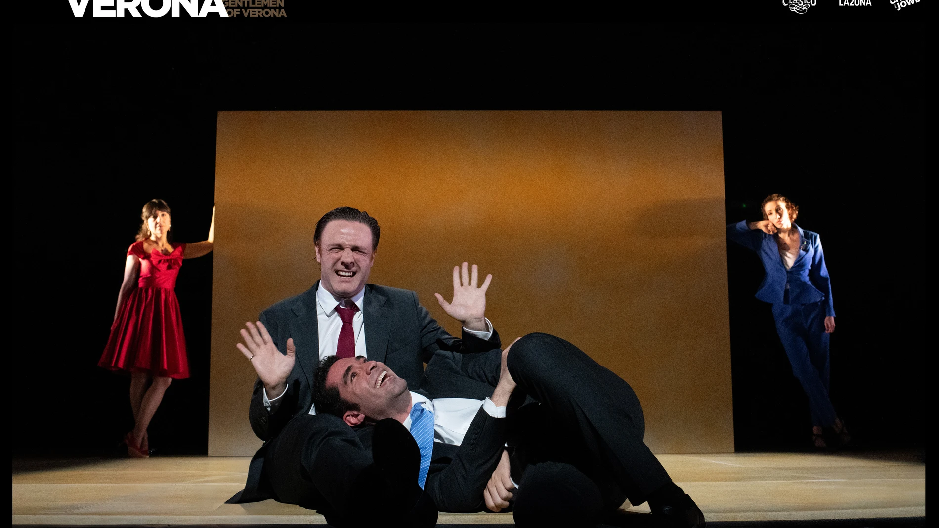 Escena de "Los dos hidalgos de Verona".