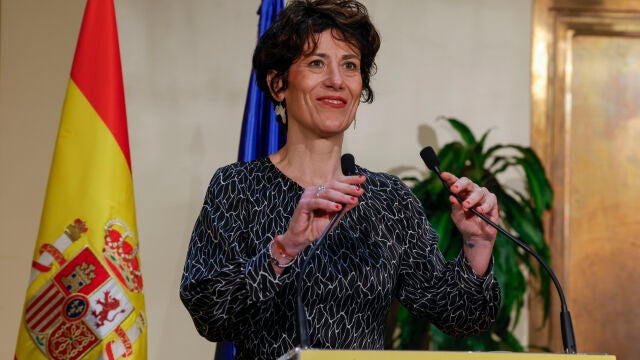 La ministra de Inclusión, Seguridad Social y Migraciones, Elma Saiz, ofrece un balance sobre la migración en el mercado laboral en España 