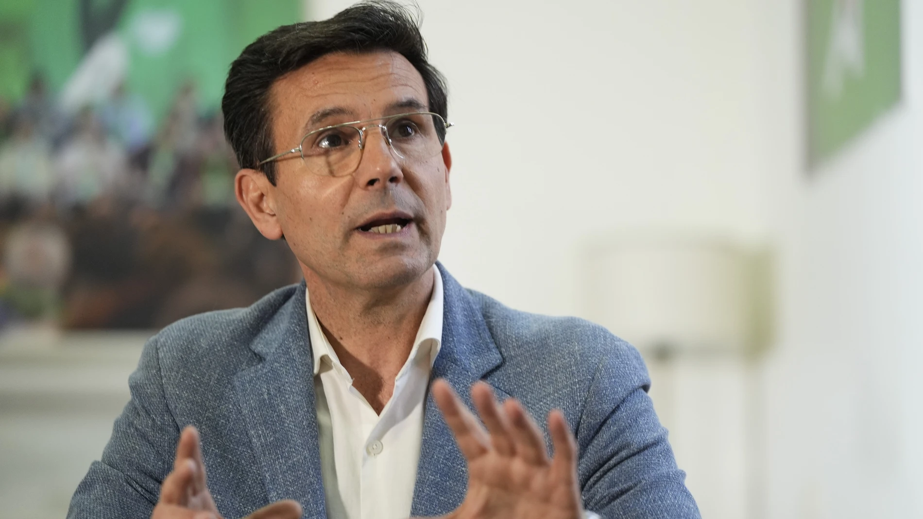 El portavoz del PSOE-A, Francisco Cuenca