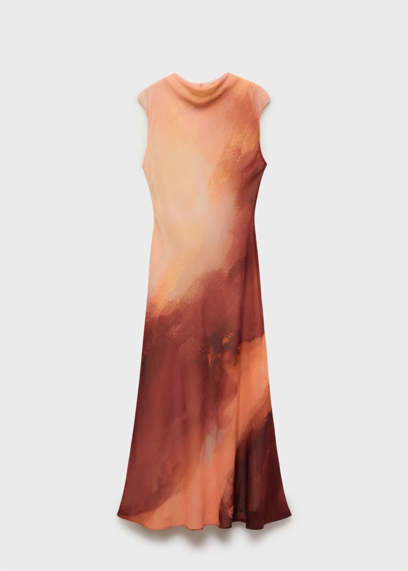 Vestido degradado.