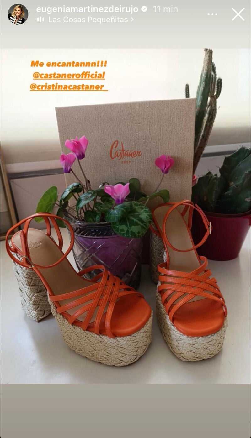 Las alpargatas de Eugenia.