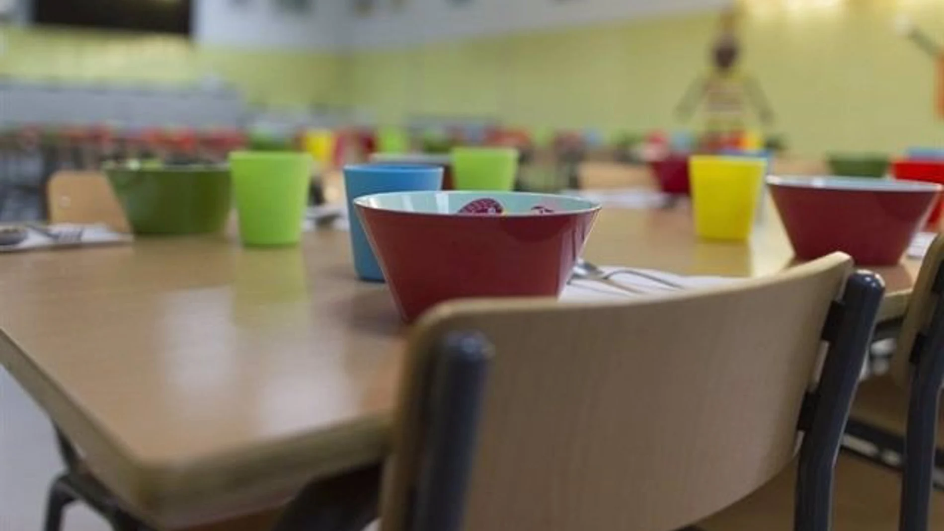 La mayoría de comedores escolares sirve comida a través de catering aunque hay 314 centros que cuentan con personal propio y cocina