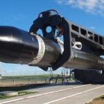Cohete Electron de Rocket Lab en el que está basado la plataforma HASTE.