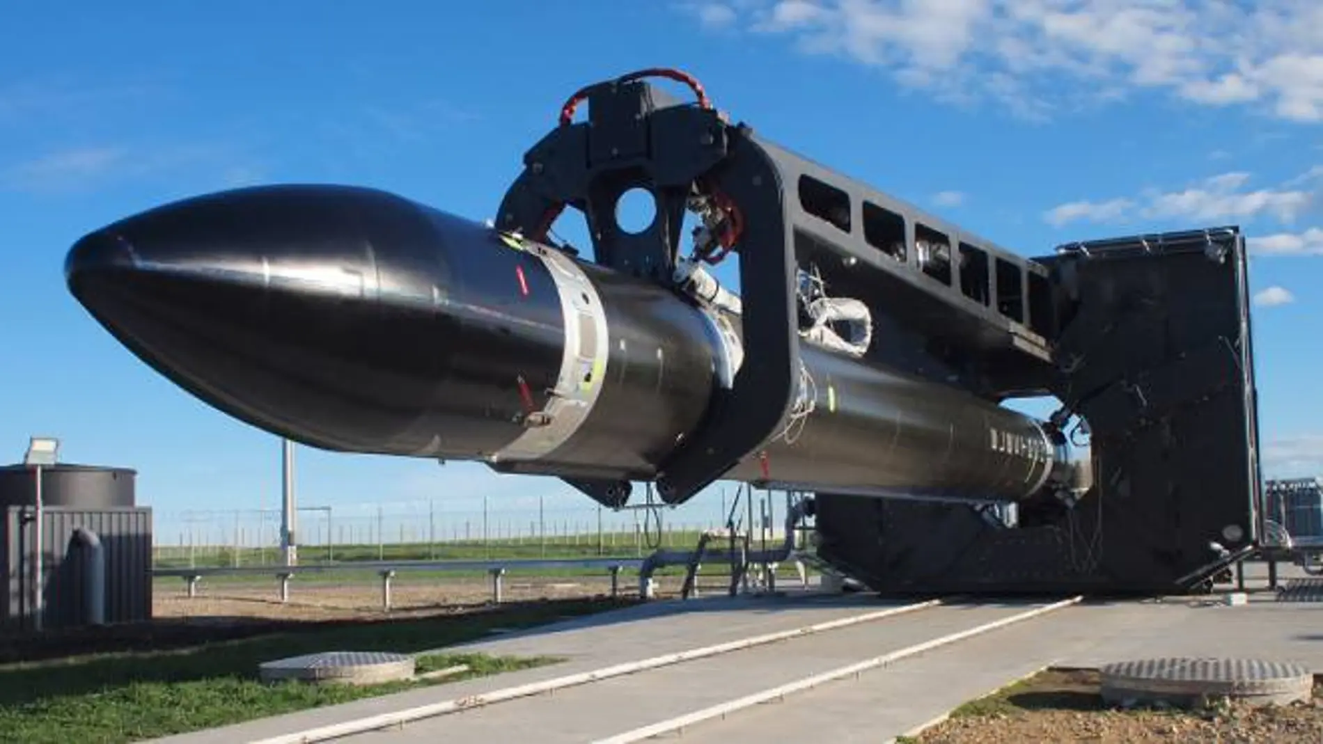 Cohete Electron de Rocket Lab en el que está basado la plataforma HASTE.