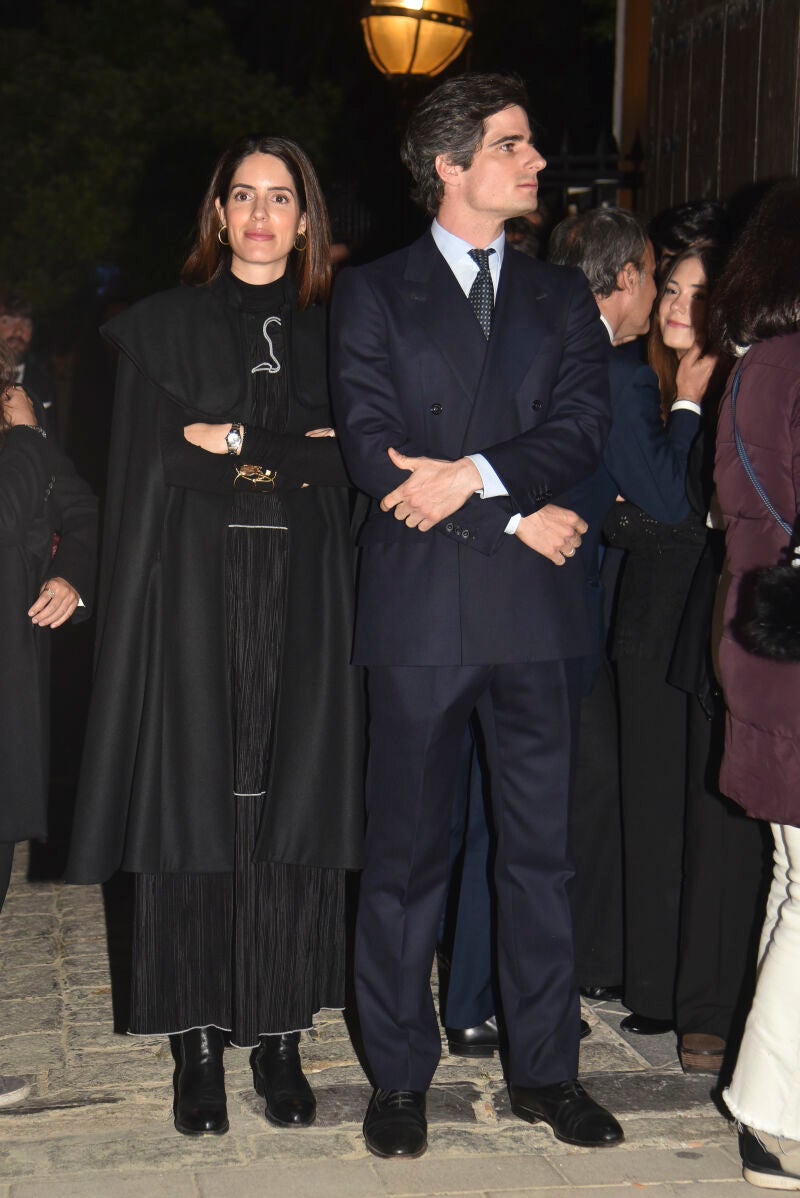 Sofía Palazuelo en la Madrugá en Sevilla.