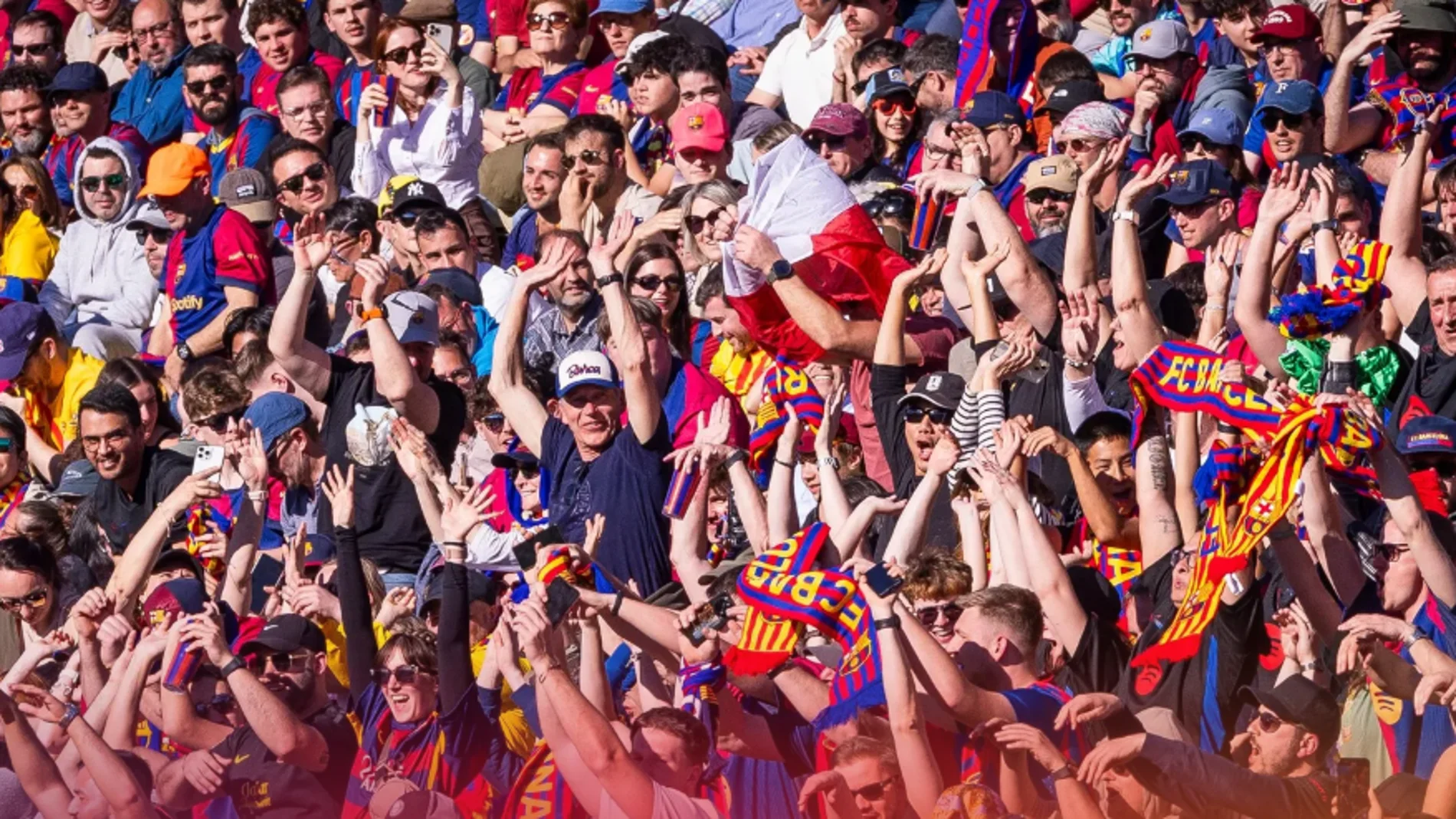 Aficionados del FC Barcelona