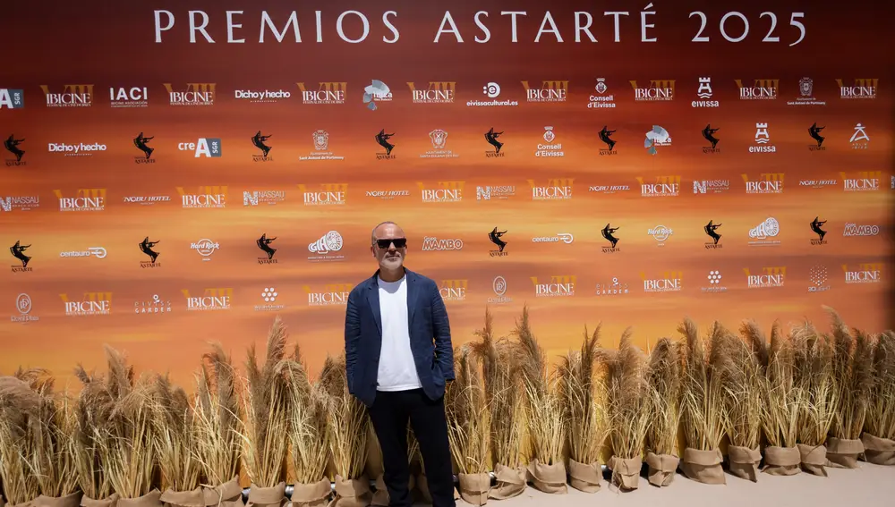 Javier Gutiérrez en los Premios Astarté de Ibicine