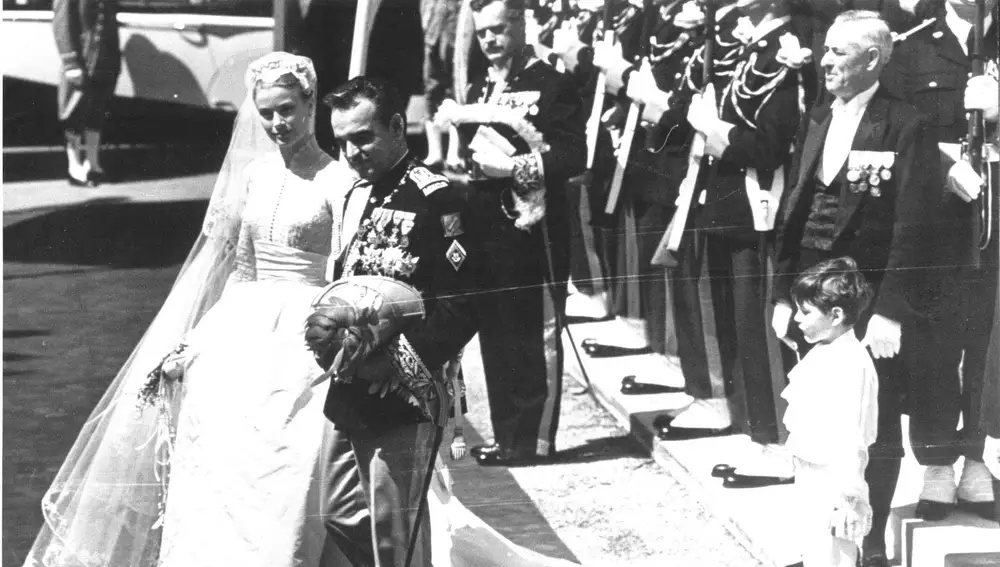 Boda de Grace Kelly y Rainiero de Mónaco