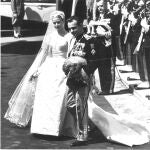 Boda de Grace Kelly y Rainiero de Mónaco