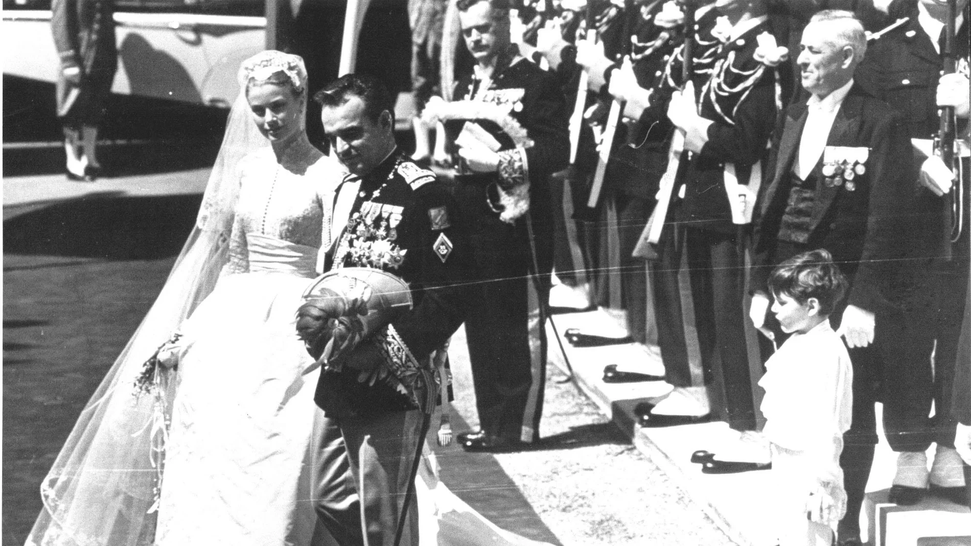 Boda de Grace Kelly y Rainiero de Mónaco