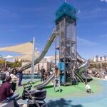 Éxito de público de la nueva Plaza del Agua de Gandia (Valencia)