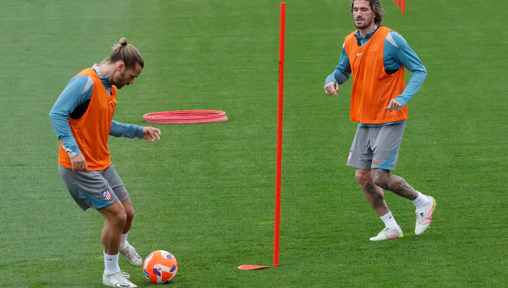 Entrenamiento Atlético de Madrid