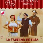 Cartel anunciador de la obra "La Taberna de Susa"
