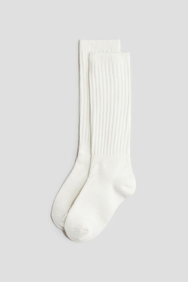 Calcetines largos.