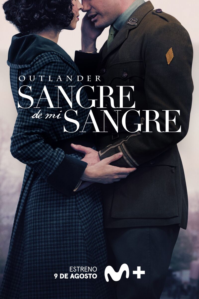 Cartel de la precuela de Outlander