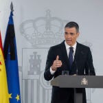 Comparecencia de Pedro Sánchez