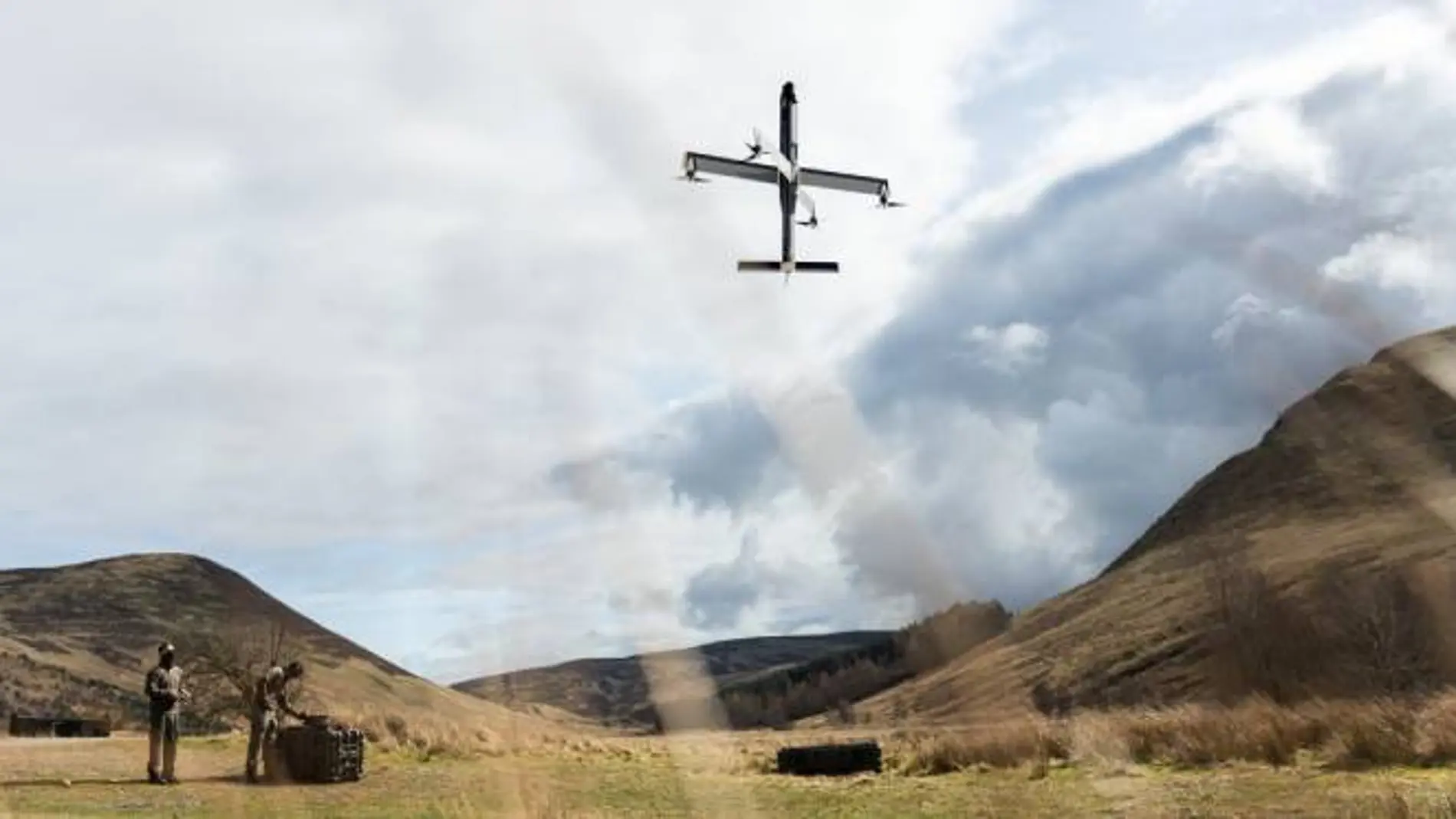 Demostración del dron Virtus.