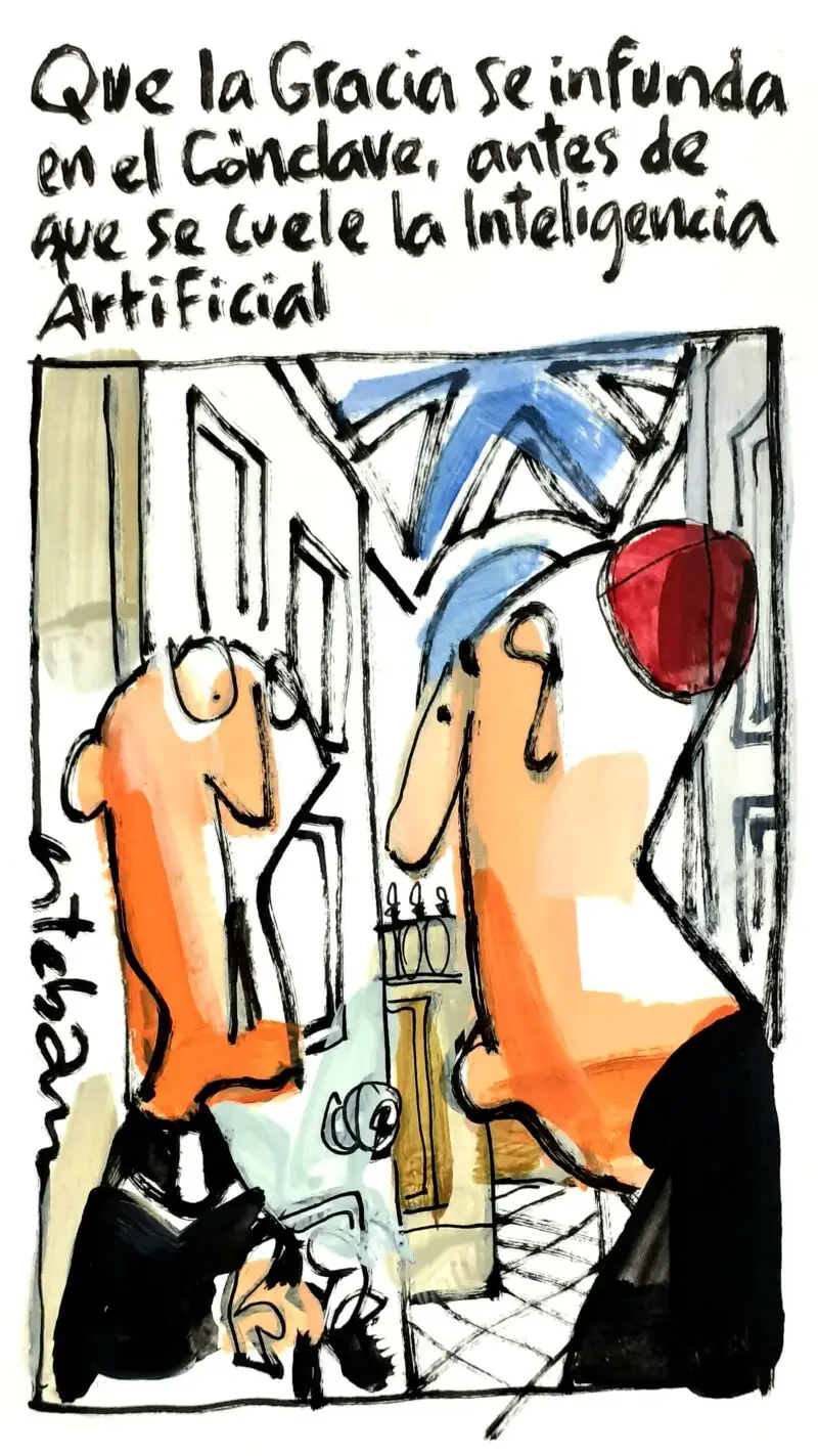 La viñeta de Esteban: 23 abril 2025