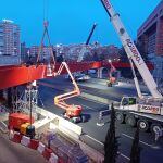 Parque de las Avenidas: Madrid desmantela la antigua pasarela peatonal sobre la A-2