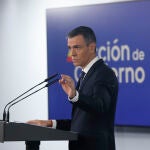 Comparecencia de Pedro Sánchez