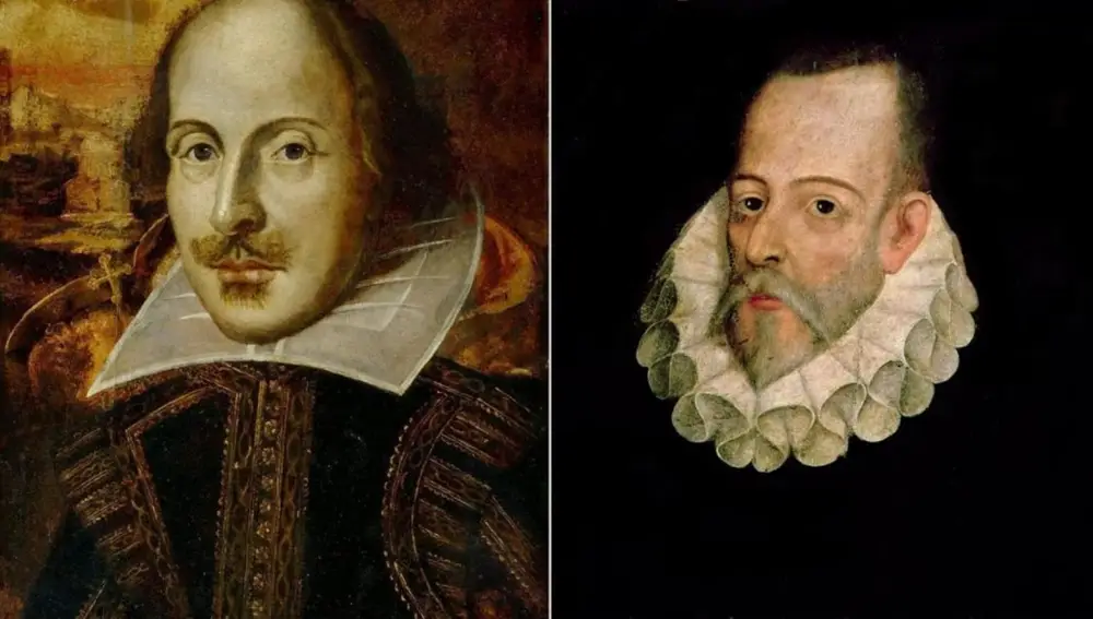 El 23 de abril es la fecha en la que se cree fallecieron, William Shakespeare y Miguel de Cervantes (1.616)