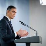 Sánchez comparece en La Moncloa para anunciar el aumento del gasto en Defensa
