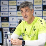 Rueda de prensa del entrenador de la Real Sociedad, Imanol Alguacil, previa al partido de mañana contra el Deportivo Alavés