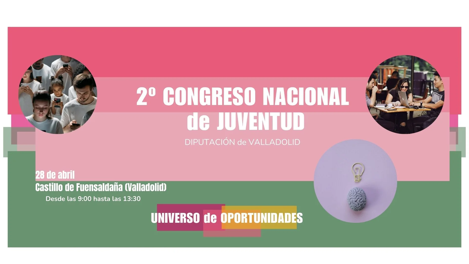 La Diputación de Valladolid organiza el II Congreso Nacional de Juventud