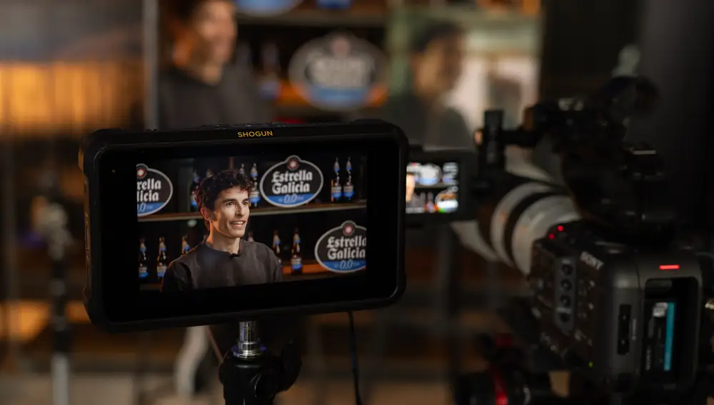 Marc Márquez con Estrella Galicia 0.0