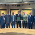 Firma del acuerdo entre Caja Rural del Sur y Boa Euroservices-Bank of Africa 