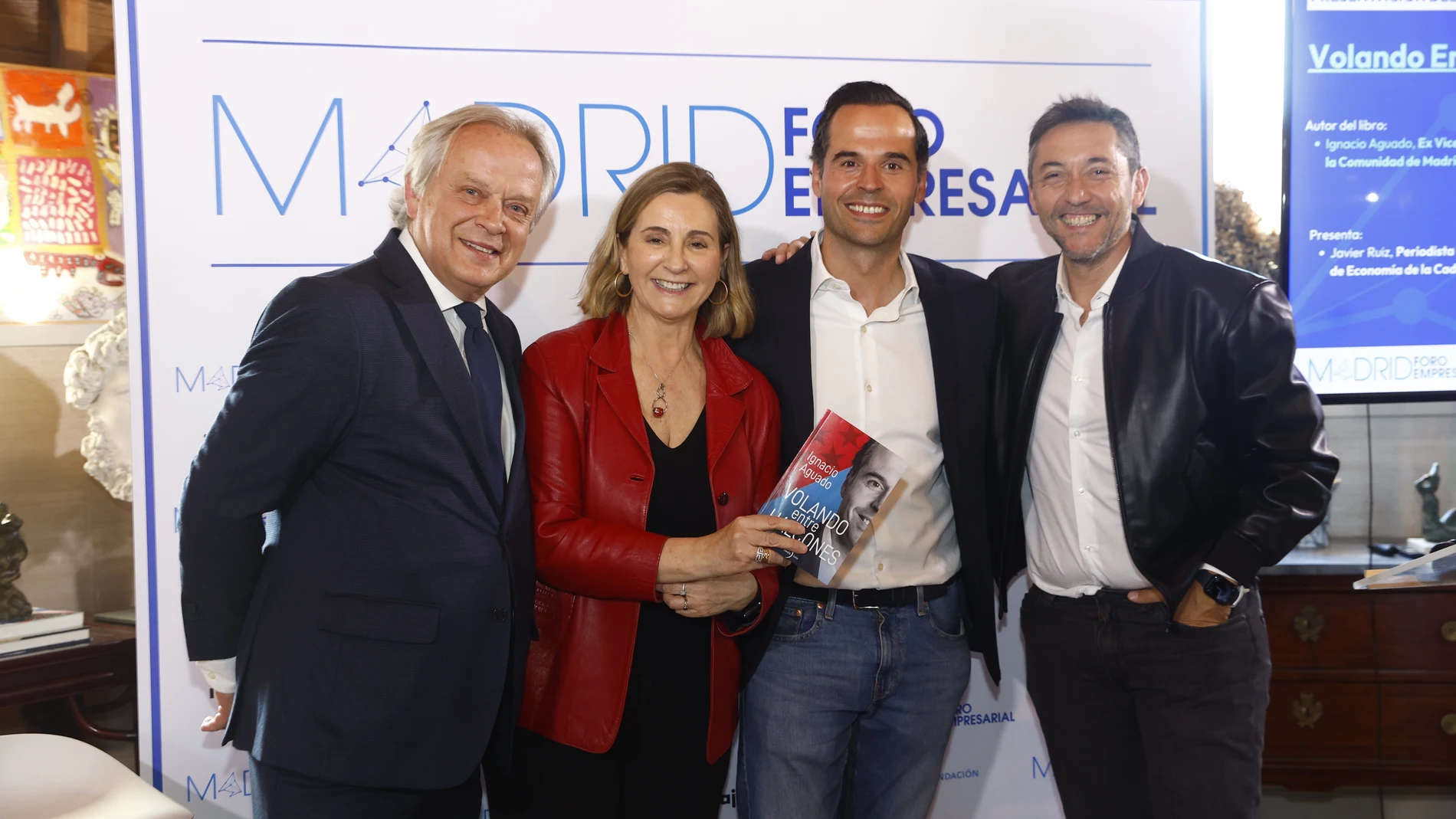 Presentación del libro de Ignacio Aguado, Volando entre Halcones.
