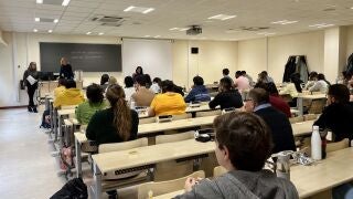 Imagen de archivo en un examen MIR. 