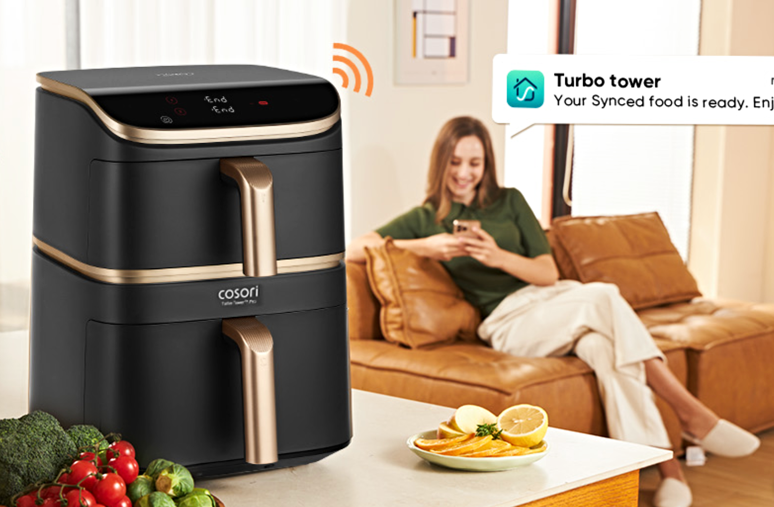 Tiene conectividad WiFi para poder manejarla desde el móvil