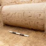 Detalle de la tumba del príncipe Waserif Re, en Saqqara