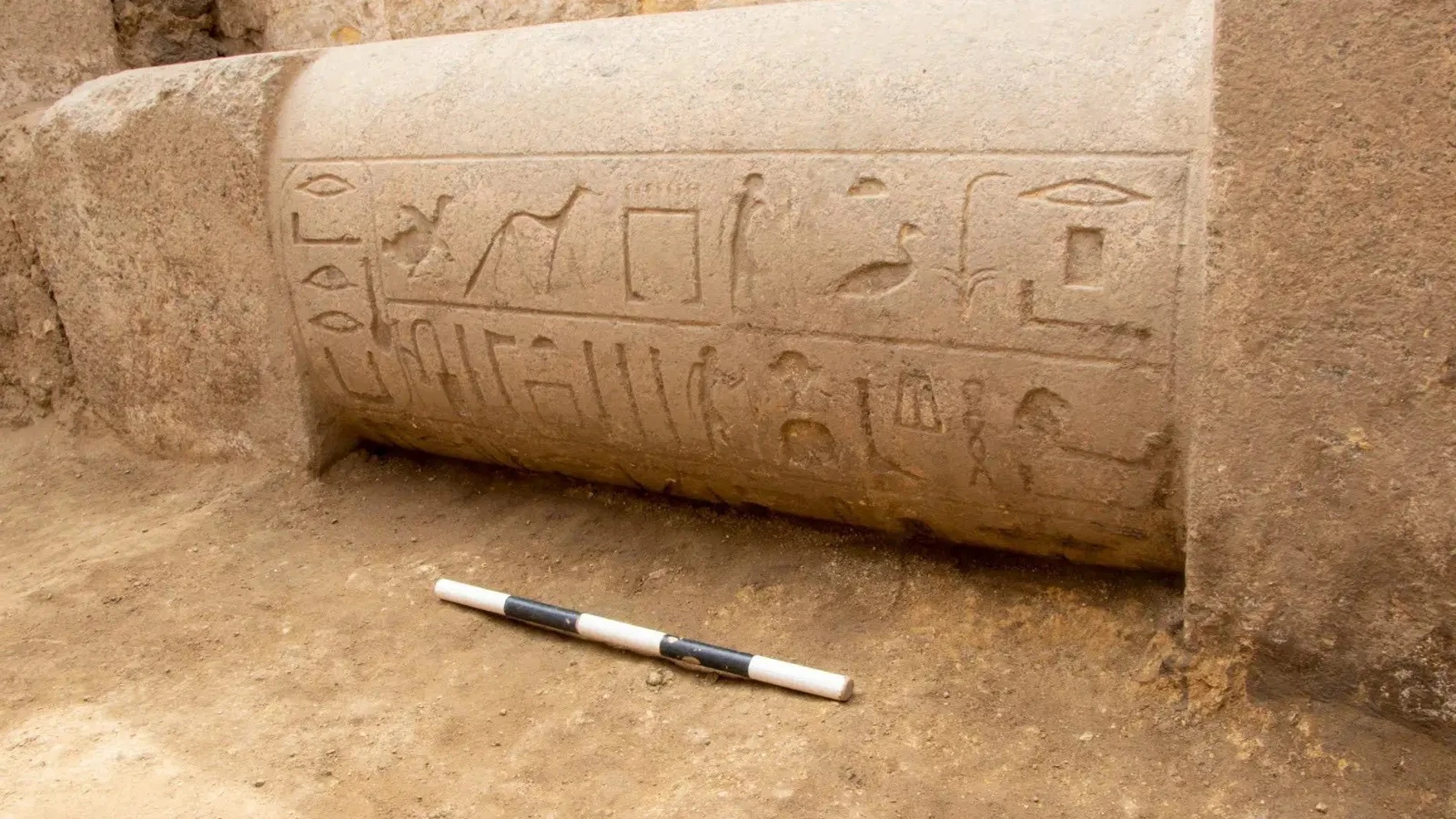 Detalle de la tumba del príncipe Waserif Re, en Saqqara